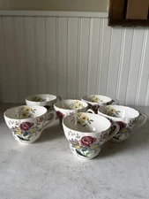 Copeland Spode Gainsborough Teacups Great Britain Set Of 6