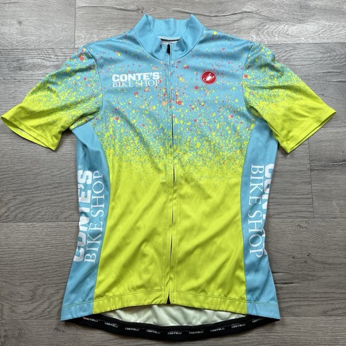 Men's Castelli Rosso Corsa Lightweight Jersey - Conte's Bike Shop - Size Small S