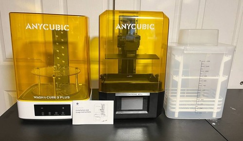 Anycubic Photon Mono M5s 12K Resin 3D Printer + Wash & Cure 3 Plus Bun