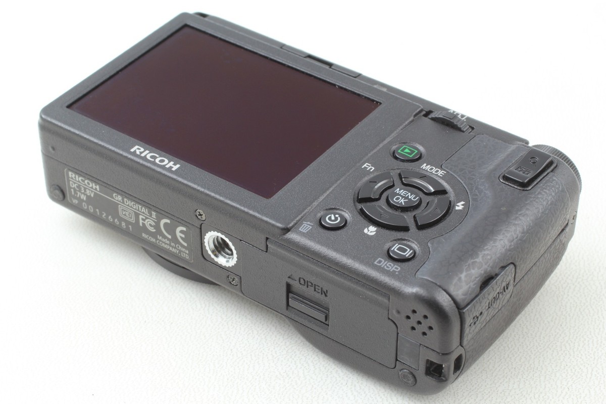 Mint in Box】 Ricoh GR Digital II 10.4MP Digital Camera Black from