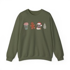 Boxer Dog Mom Sweatshirt Christmas Graduation Crewneck Pullover Shirt