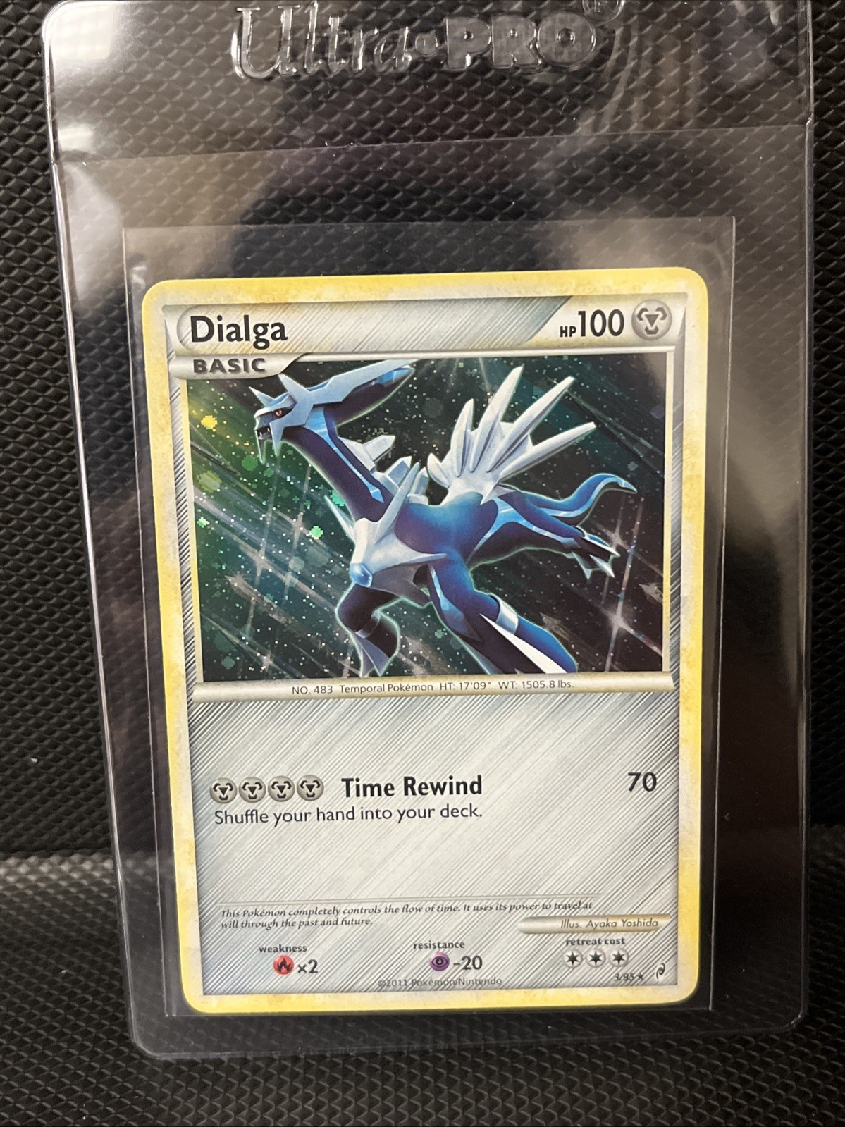 Dialga 3/95 Call of Legends Holo