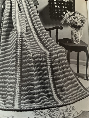 Afghans - Coats & Clark #203 1970 - crochet, knit, afghan stitch patterns - Picture 7 of 16