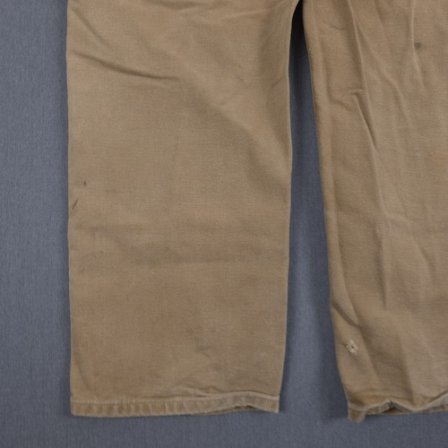 Pantalones de carpintero Carhartt desgastados doble rodilla para hombre 36x30 (se adapta a 33x30) marrón - Imagen 17 de 23