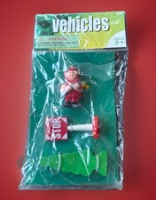 VEHICLES FROM MAXIM ENTERPRISE, INC. FIREMAN, STOP SIGN AND GREEN TREE NEW