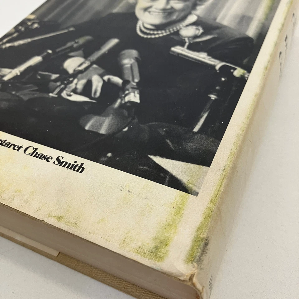 Declaration of Conscience Margaret Chase Smith SIGNED Inscribed 1972 HCDJ 1st Ed Foto 4 de 4