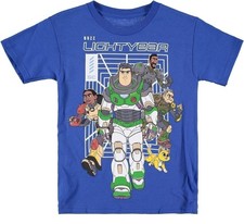 Disney Toy Story Boys Buzz Lightyear T-Shirt - Air Brushed Design Toy Story...
