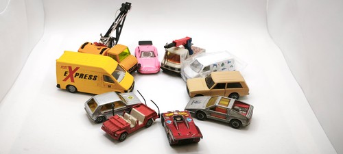 SIKU Konvolut 10 Automodelle Made in W. Germany Sprinter, Porsche 911 Verfärber