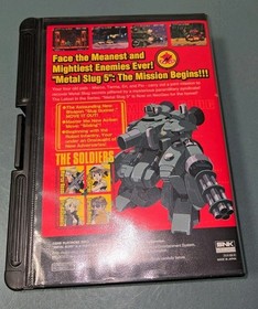  Neo Geo AES US METAL SLUG 5 ONLY A FEW MADE!  EXCELLENT SHAPE ALL AROUND!  