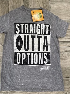 Straight Outta Options Size  Small T-Shirt Matthew Berry Fantasy Life Football