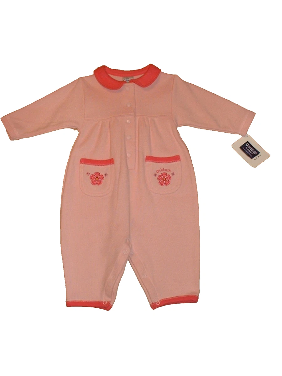 【希少】Made in USA/USAOSH KOSH ピンクロンパース 3T 希少】Made in USA/USAOSH KOSH ピンクロンパース 3T