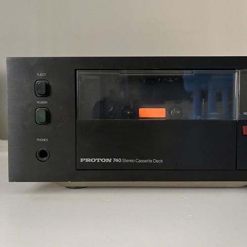 Vintage Proton 740 Stereo Cassette Deck DBX Dolby B-C - Tested READ - Picture 4 of 8