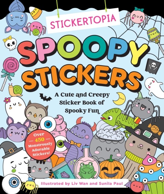 Stickertopia: Spoopy Stickers by LIV Wan (Paperback Book) - Image 3