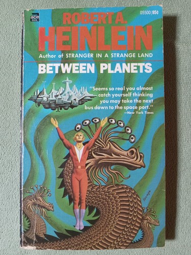 ROBERT A. HEINLEIN PB VINTAGE PAPERBACK BOOK LOT OF 7 BETWEEN PLANETS FRIDAY VTG - Picture 7 of 20