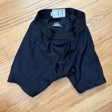 Under Armour Men's HeatGear Stretch Microfiber Boxer Briefs Black YXL