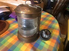 Vintage Maritime Running Light  Wired Electric