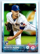 2015 Topps Update #US8 Alex Claudio RC Texas Rangers