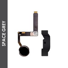 Home Button Flex Replacement For iPad Pro 9.7" A1674 A1673 A1675 - Black