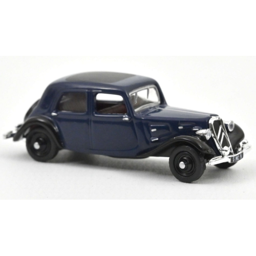 Citroen Traction 7A 1934 Blue & Black 1:87 Norev Auto D'epoca -D- Neues Modell-image