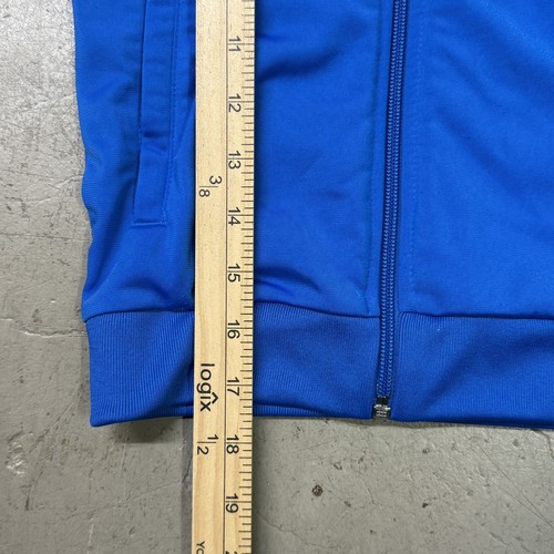 adidas Originals Youth Medium 5-6 Tracksuit Jacket Royal Blue EJ9376 SST Kids - Picture 8 of 11