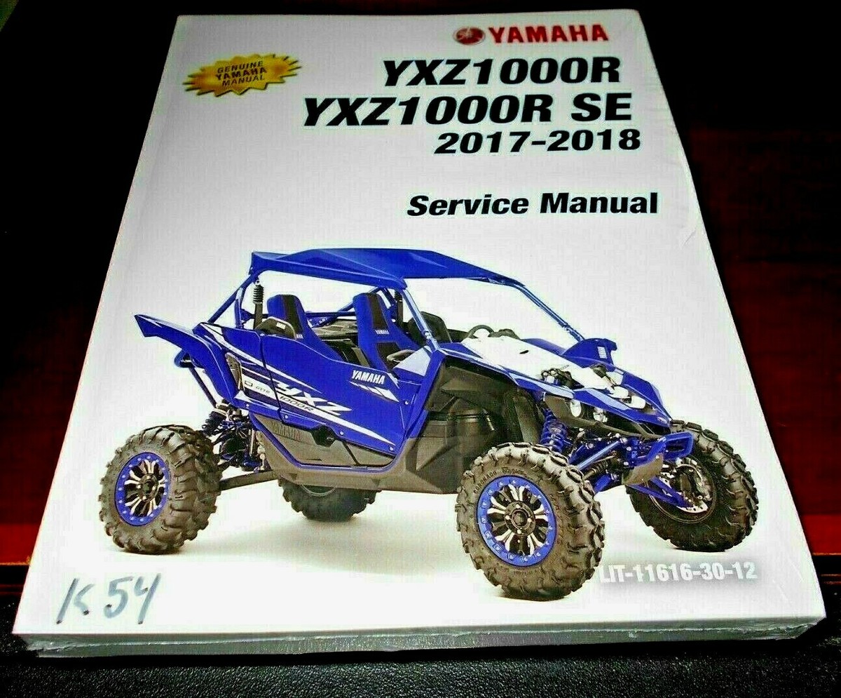 YAMAHA YXZ1000R, SE YXZ1000 OEM SHOP,SERVICE,MECHANIC REPAIR