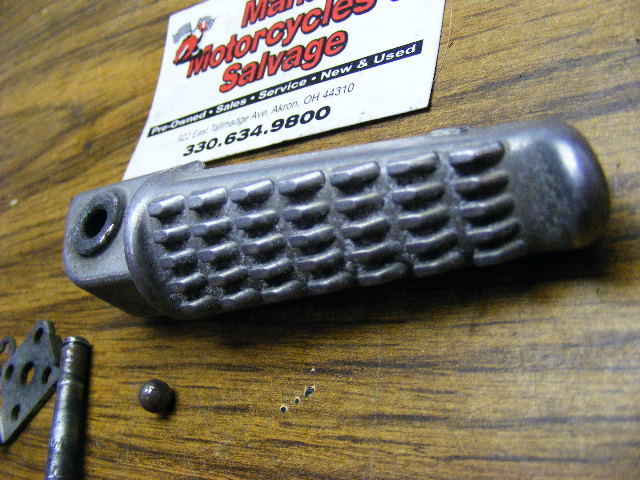 01 2001 Kawasaki ZX 1200 ZX12 ZX 12 R Ninja Right Rear Foot Peg | eBay