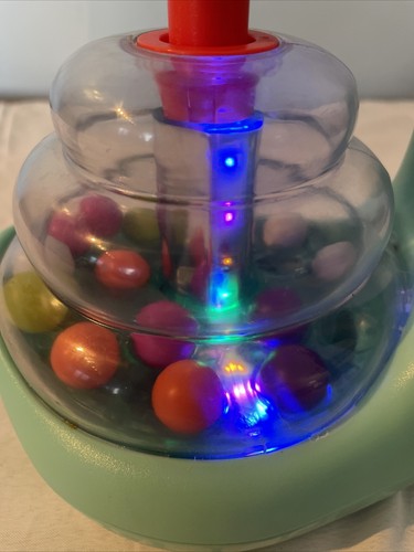 B. Escar-Glooooow Snail Baby Toy Ball Popper My B Toys Battat 100122. Light Up - Picture 6 of 9