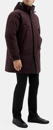 Neu mit Etikett Theory DAUNENPARKA aus gebundenem Poly-Wollmischung Herren L UVP $ 925,00 - Bild 2 von 3