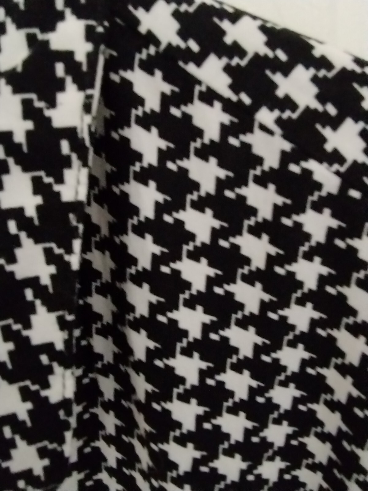 Houndstooth Button Down Blouse - image 4