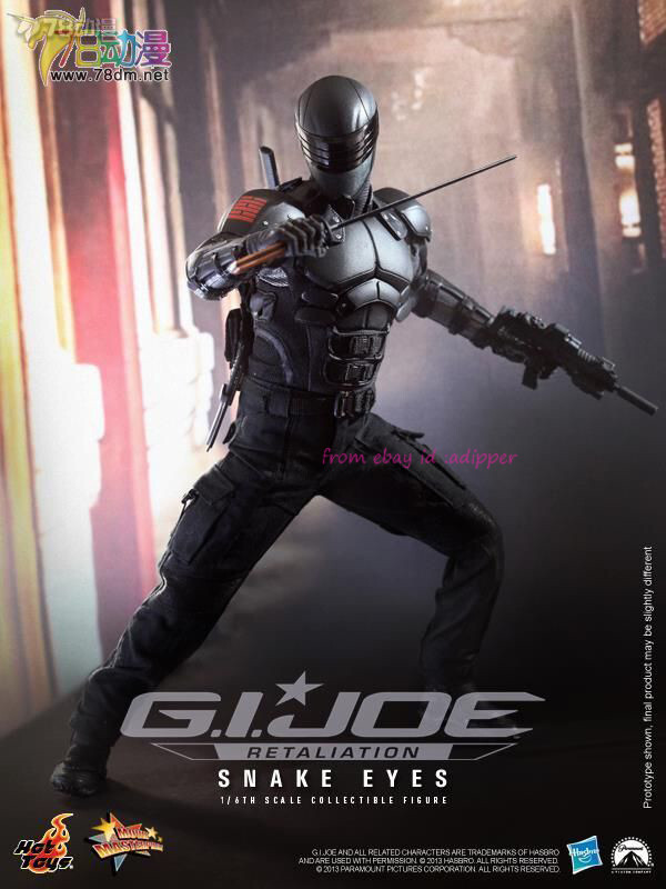 ホットトイズ『Ｇ.Ｉ.ジョー バック２リベンジ』　MMS192スネークアイズ ホットトイズ G.I.ジョー バック2リベンジ スネークアイズ レビュー アメコミ