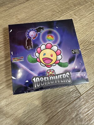Murakami 108 Flowers Box Collectible Trading Card Unopened