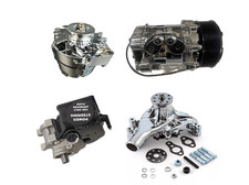 Short Wp Alternator Ac Compresor 8pk Ps Pump For Bbc Serpentine Kit Short Wp Alternator Ac Compresor 8pk Ps Pump For Bbc Serpentine Kit