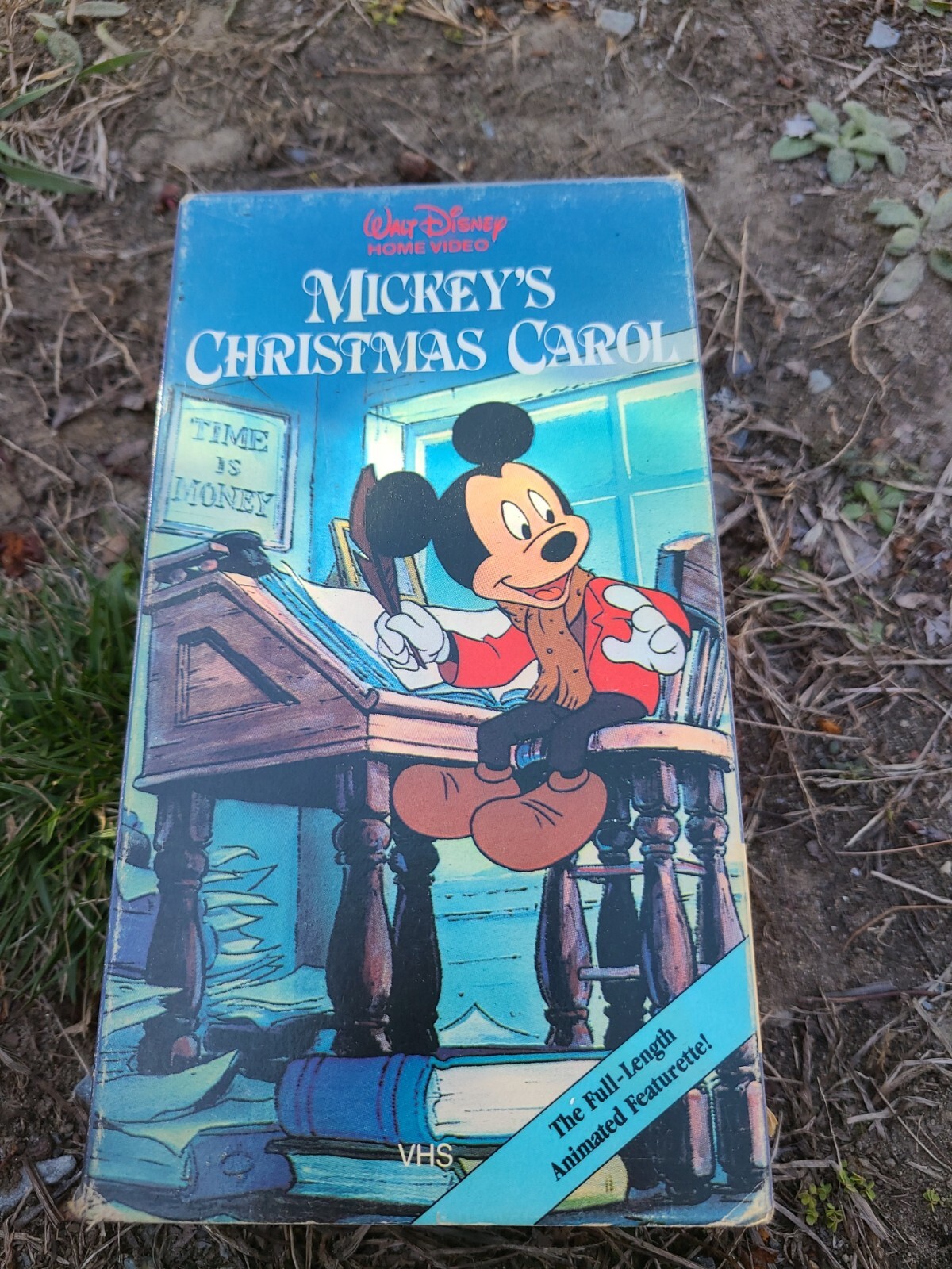 rare-early-walt-disney-mickey-s-christmas-carol-vhs-1984-clamshell