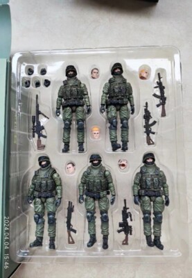 ミリタリー JOYTOY 1/18 russian naval infantry Joytoy 1/18 Soldiers Russian Naval Infantry Action Figures