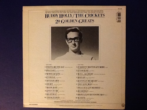 BUDDY HOLLY/THE CRICKETS~20 golden greats MCA 1978 all ORIGINAL (LP) Nm/(JKT) Ex - Imagen 2 de 5