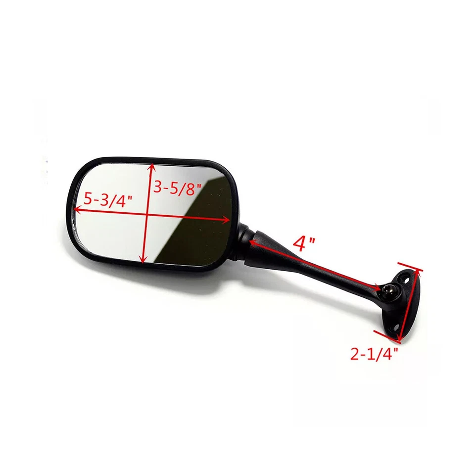 Espejos retrovisores laterales para motocicleta Honda CBR900RR CBR929RR CBR954RR 1998-2003 Foto 2 de 4