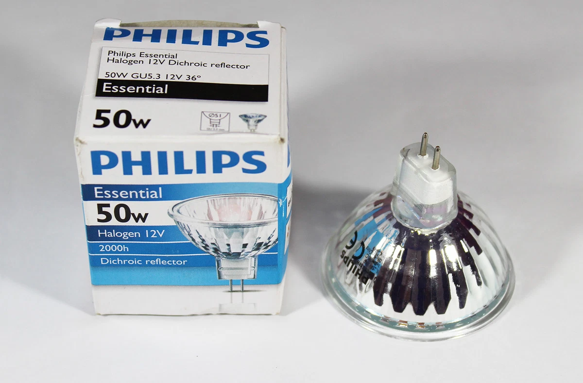 Philips MR16 12V50W GU5.3 36 light essential Dichroic reflector lamp