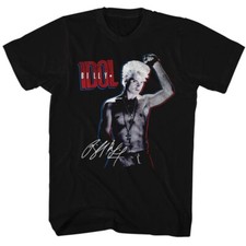 Signature Billy Idol Tour Shirt Short Sleeve Black Unisex All Size S-5XL