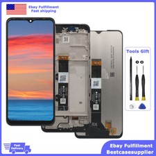 LCD Digitizer Display Screen Touch w/ Frame For Motorola Moto G Pure XT2163-4