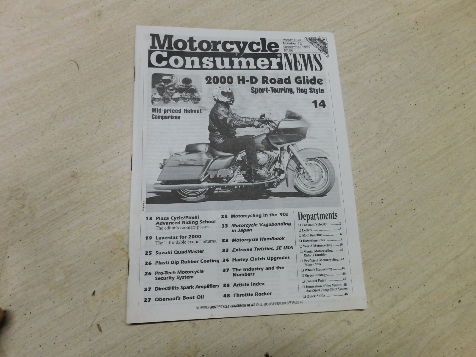 Motorcycle Consumer News Magazine 1999 December eBay