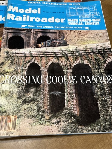 1978 Complete Set Of Model Railroader Magazines- 12 Volumes - Imagen 4 de 7