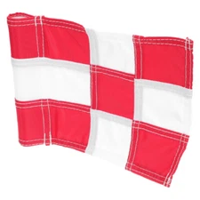 Golfing Flag Small Flagstick Nylon Court Flag for Training Practicing Golfs Hole