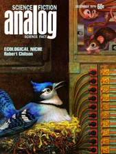 Analog Science Fiction-Science Fact  Vol 86, No. 4, Dec 1970 Art Poster 18x24