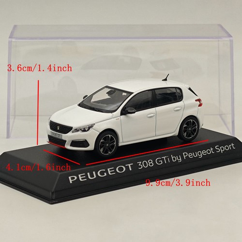 Norev 1/43 Peugeot 308 GTi SPORT VERSIO White Diecast Model Cars Collection - Imagen 7 de 7