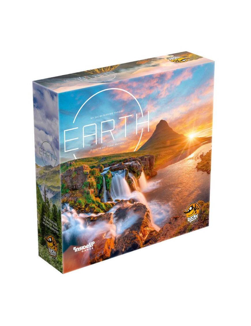 Jeu de stratégie Earth FR Lucky Duck Games JDPLDG101 Engine-Building