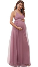 V Neck Maternity Dress