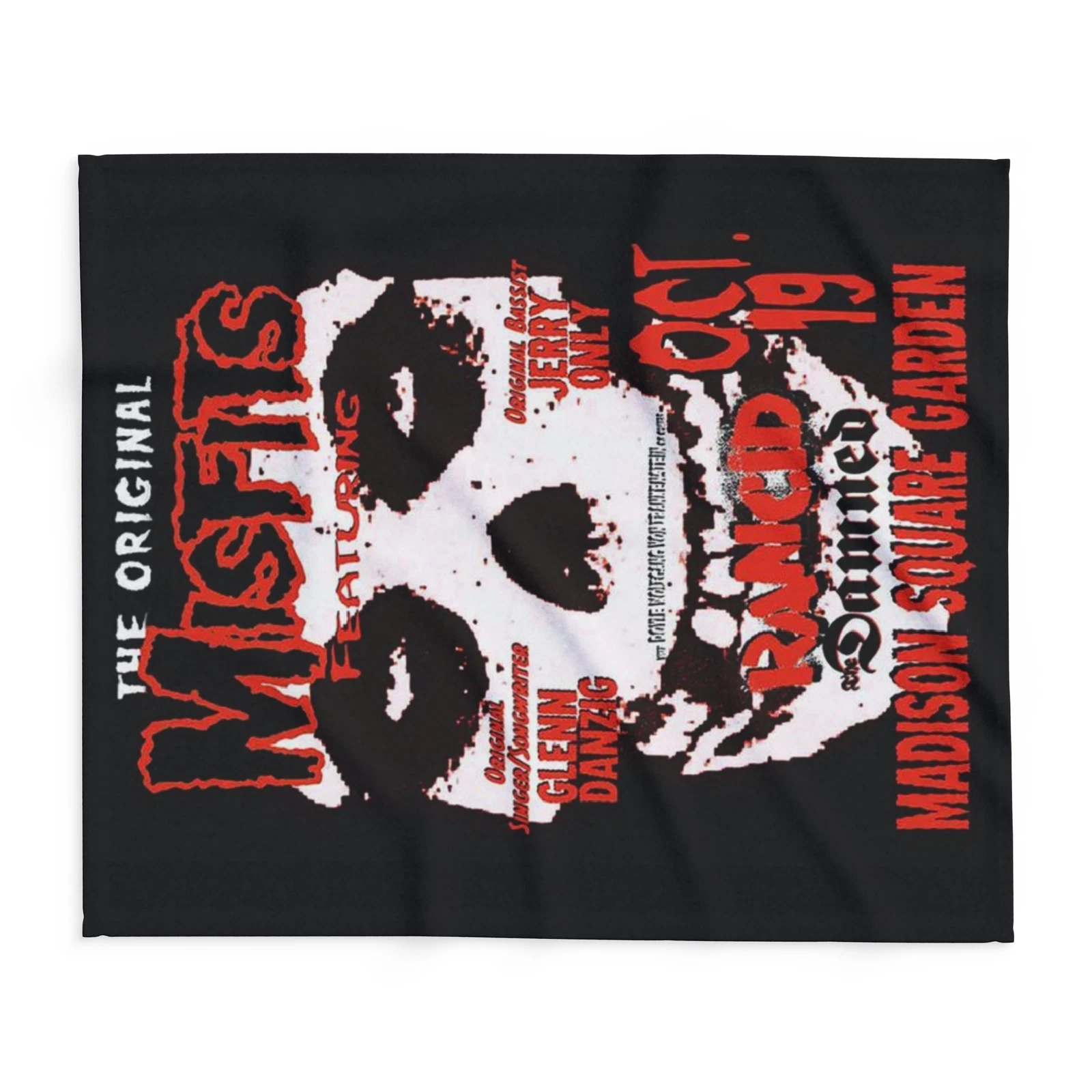 The Misfits Fleece Blanket