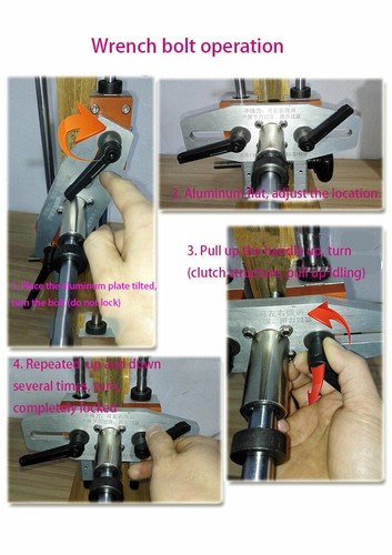 Professional woodworking tools,Wooden door slotting device - Picture 7 of 9