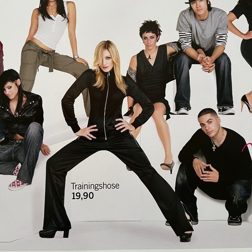 MADONNA & Crew, Lithographie, Color Proof, Promo, zweiteilig, 104 x 32cm, 2006