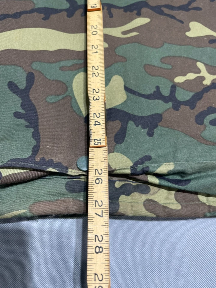 Chaleco de Colección St Moritz Para Hombres Grande Bosque Camuflaje Caza Bolsa Cremallera Foto 4 de 4